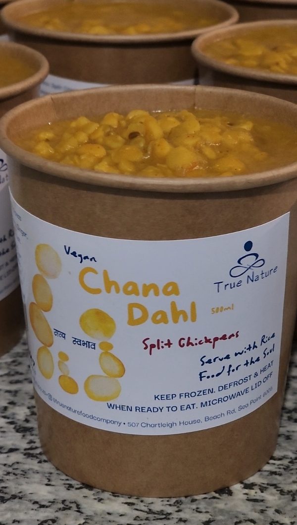 Chana Dahl, straight from the tub