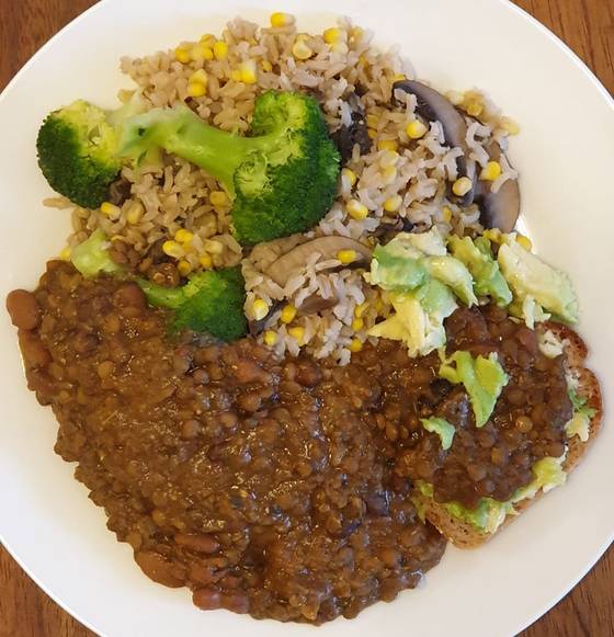 True Nature dahl, plated and ready to eat