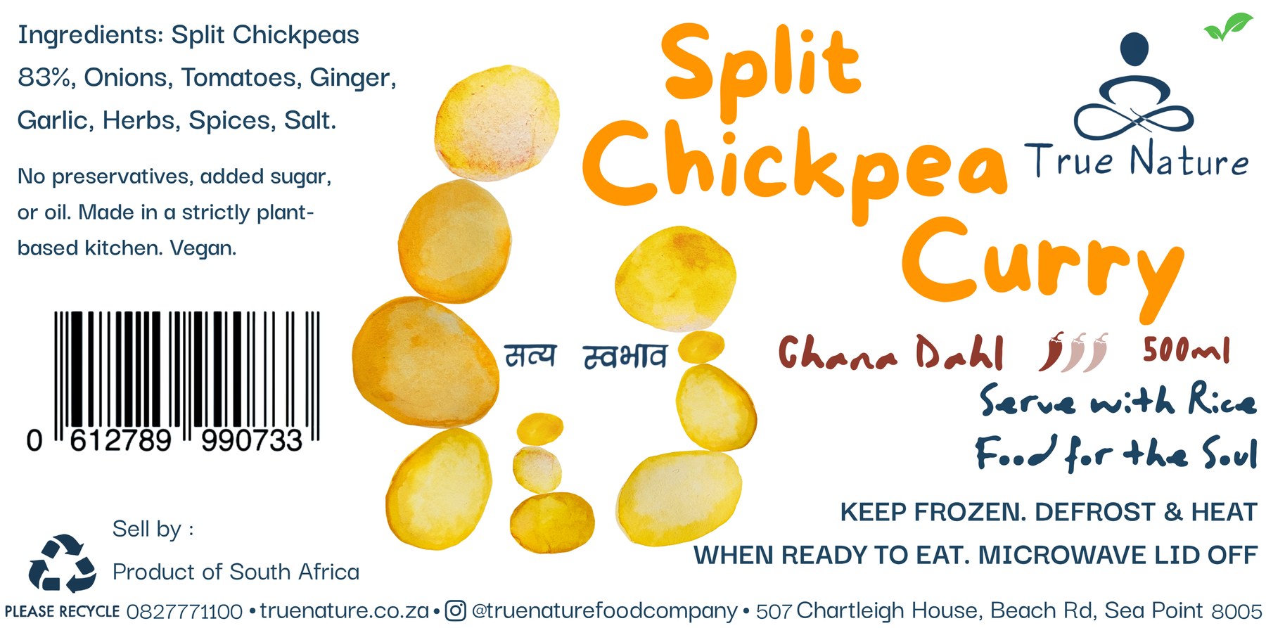 Chana Dahl label