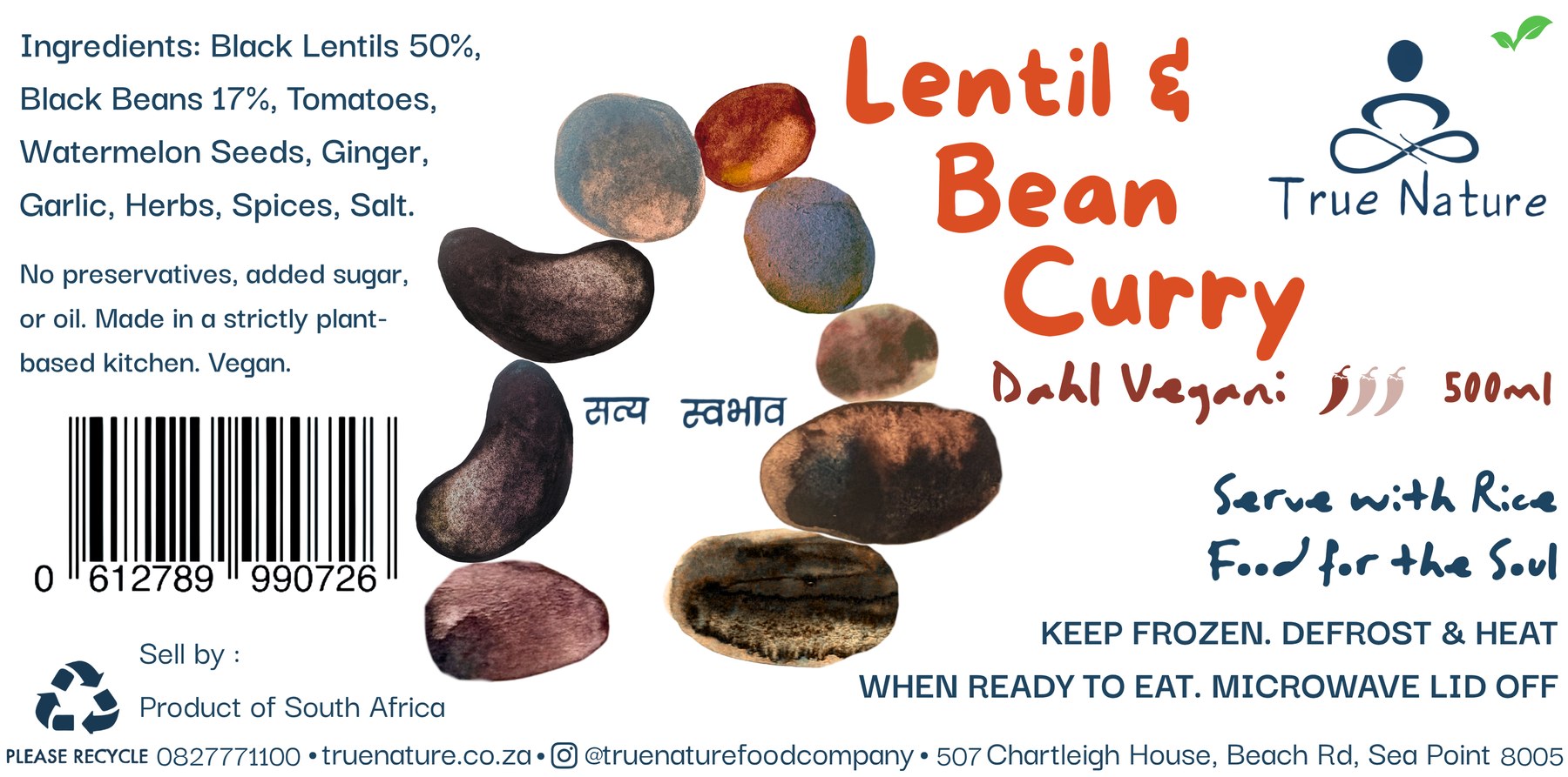 Dahl Vegani label